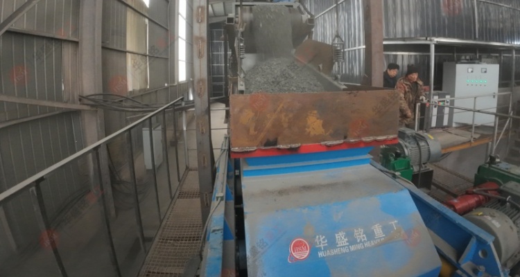 水泥熟料制砂機生產現場 水泥熟料制砂機生產現場